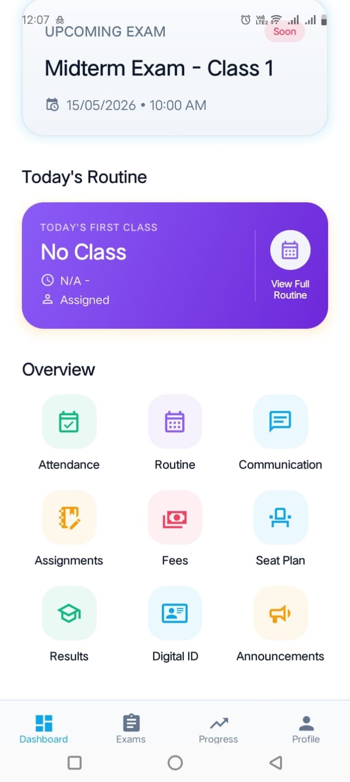 App screen 1